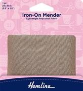 HEMLINE HANGSELL - Iron-On Mending Patch (1pcs) - fawn
